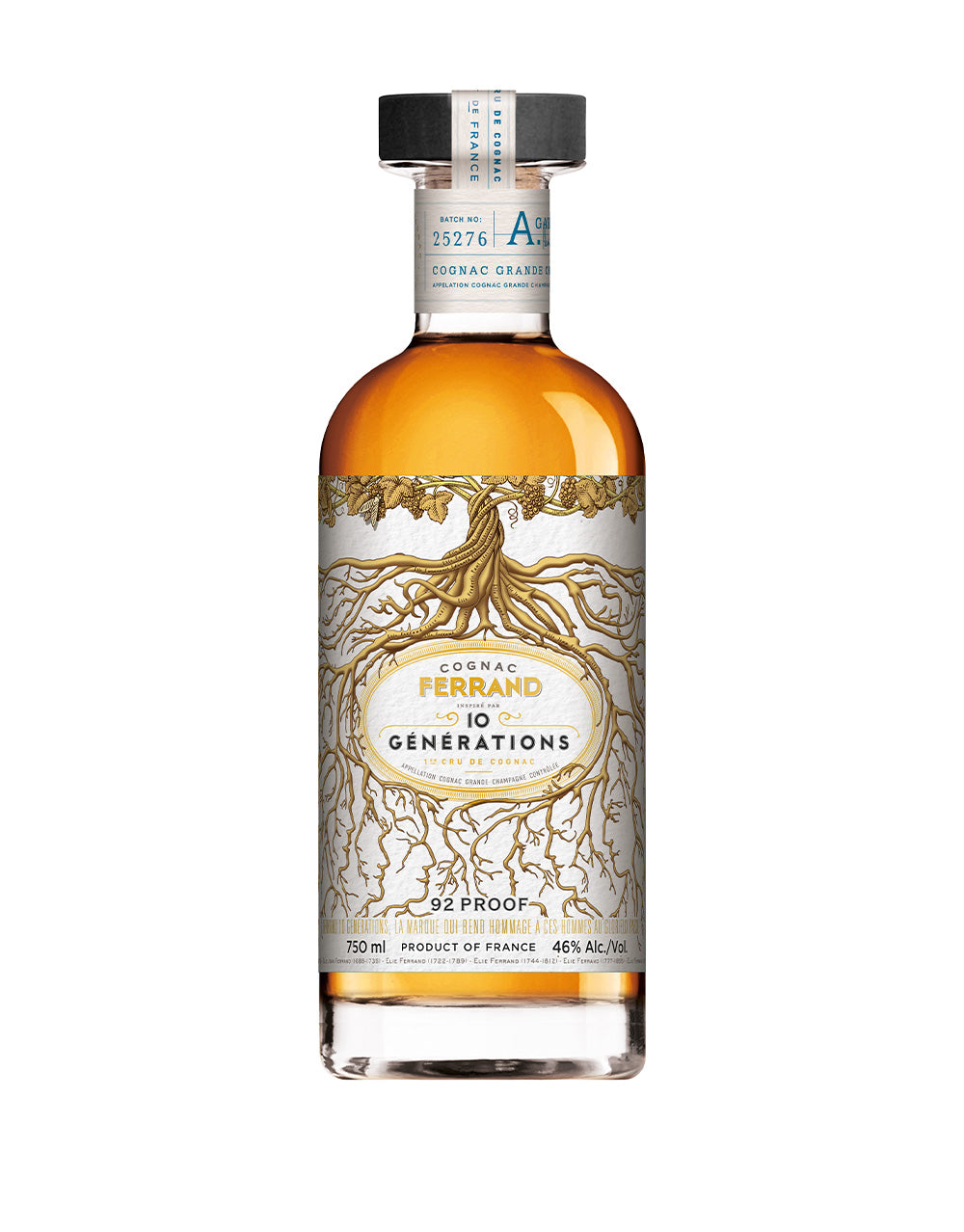 FERRAND 10 GÉNÉRATIONS GRANDE CHAMPAGNE COGNAC 750 ML