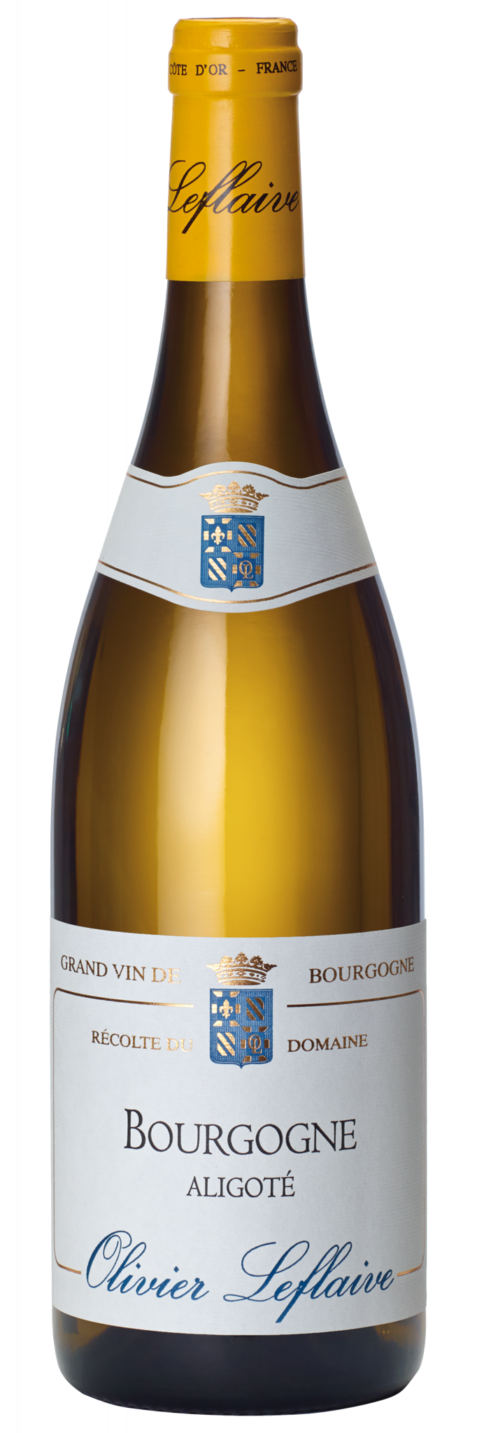 Olivier Leflaive Bourgogne Aligote 2022 Front Bottle Shot