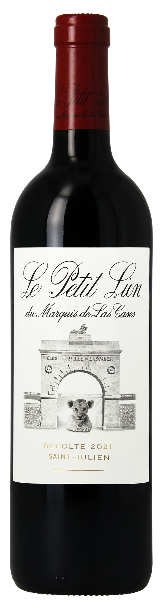 Chateau Leoville Las Cases Le Petit Lion 2021 Front Bottle Shot