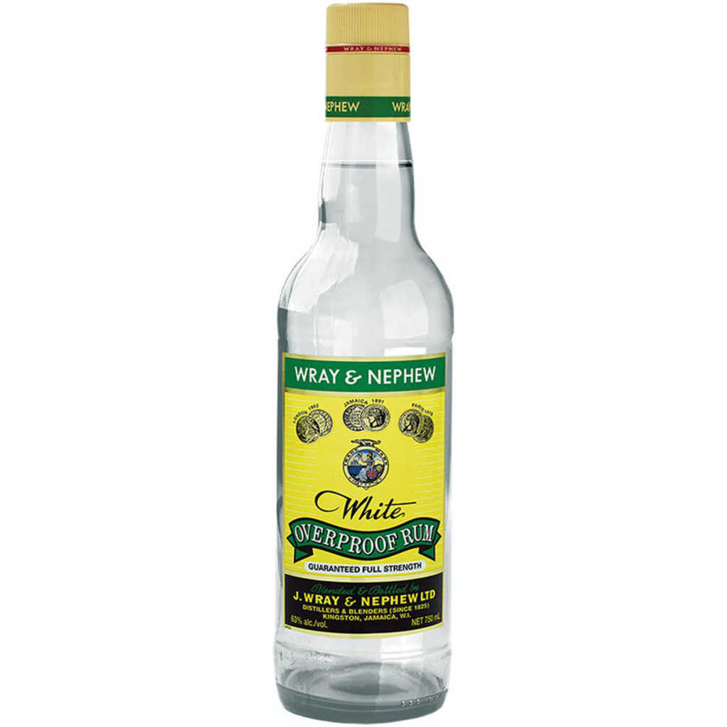 WRAY & NEPHEW WHITE OVERPROOF RUM 750 ML