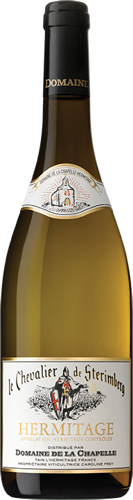 Domaine de la Chapelle Hermitage Blanc Le Chevalier de Sterimberg 2021 Front Bottle Shot