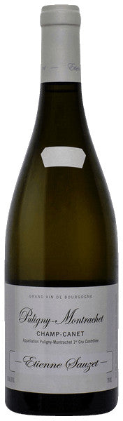 Domaine Etienne Sauzet Puligny-Montrachet Champ-Canet Premier Cru 2022 Front Bottle Shot