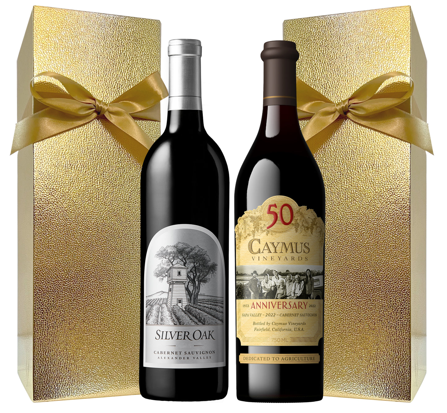 Silver Oak Alexander Valley Cabernet & Caymus Napa Valley Cabernet Gift Set