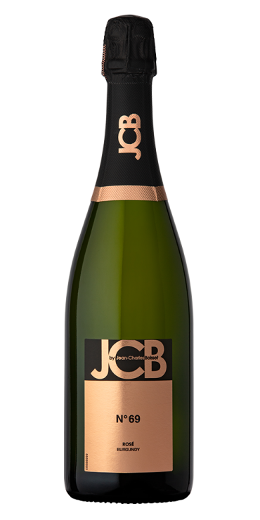 JCB No. 69 Brut Rose Cremant de Bourgogne Front Bottle Shot