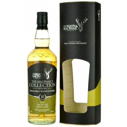 Gordon & Macphail's Balblair 10 Year Old Single Malt Scotch Whisky