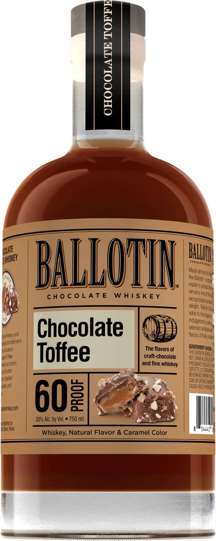 Ballotin Chocolate Toffee (750Ml)