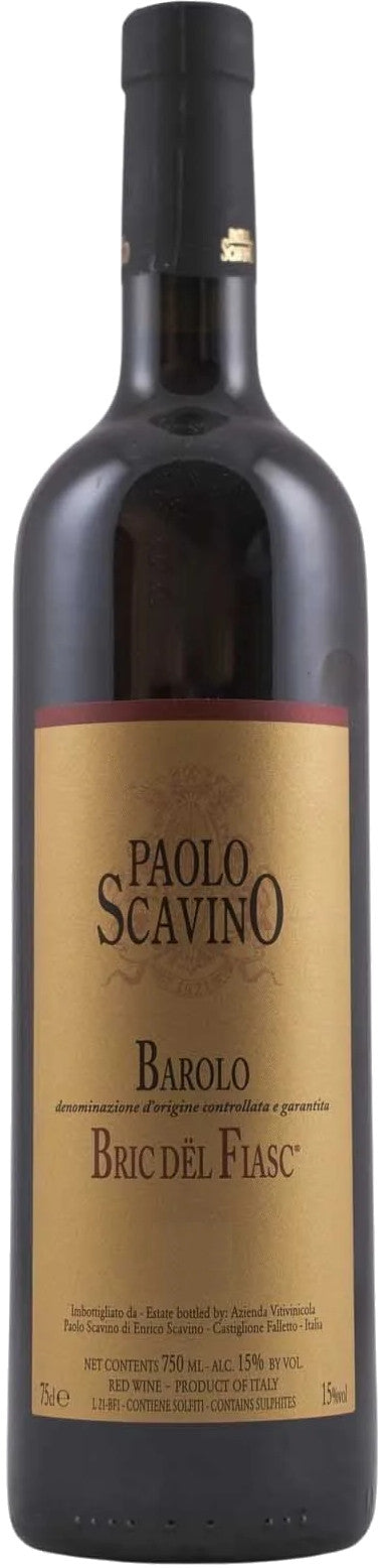 Paolo Scavino Barolo Bric del Fiasc 2019  Front Bottle Shot