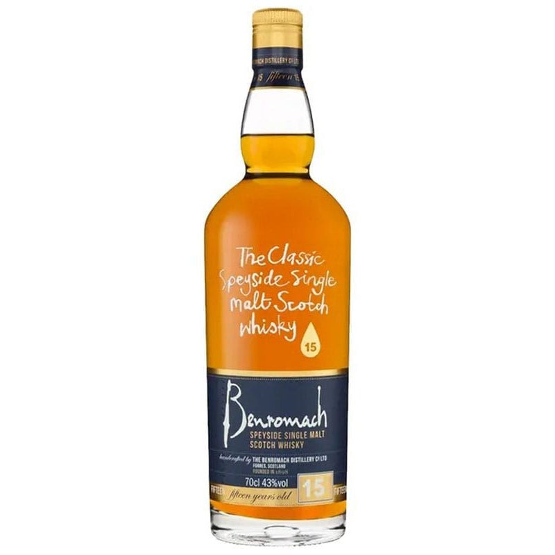 Benromach 15 Year Speyside Single Malt Scotch Whiskey 750ml