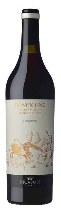 Barone Ricasoli Roncicone Chianti Classico Gran Selezione 2021 Front Bottle Shot