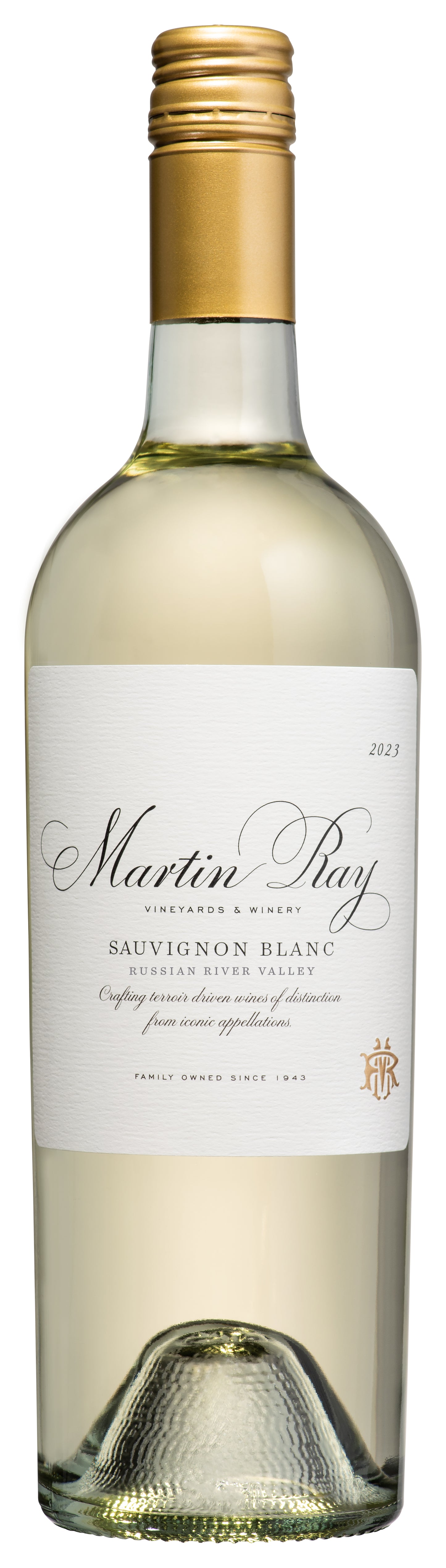 Martin Ray Russian River Sauvignon Blanc 2023 Front Bottle Shot