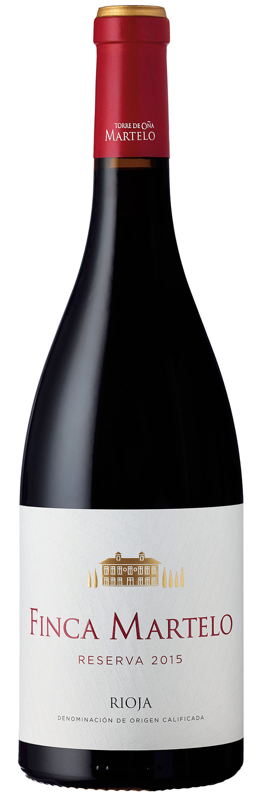 Torre de Ona by La Rioja Alta Reserva Finca Martelo 2015  Front Bottle Shot