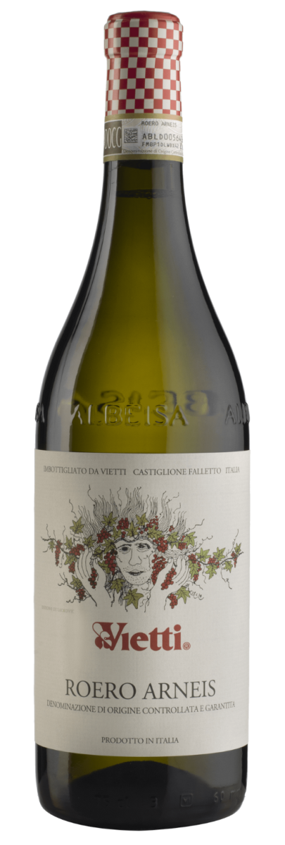 Vietti Roero Arneis 2024 Front Bottle Shot