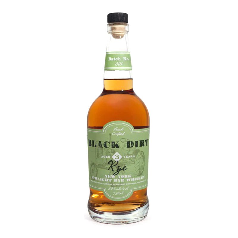 Black Dirt 3 Years Rye Whiskey 750ml