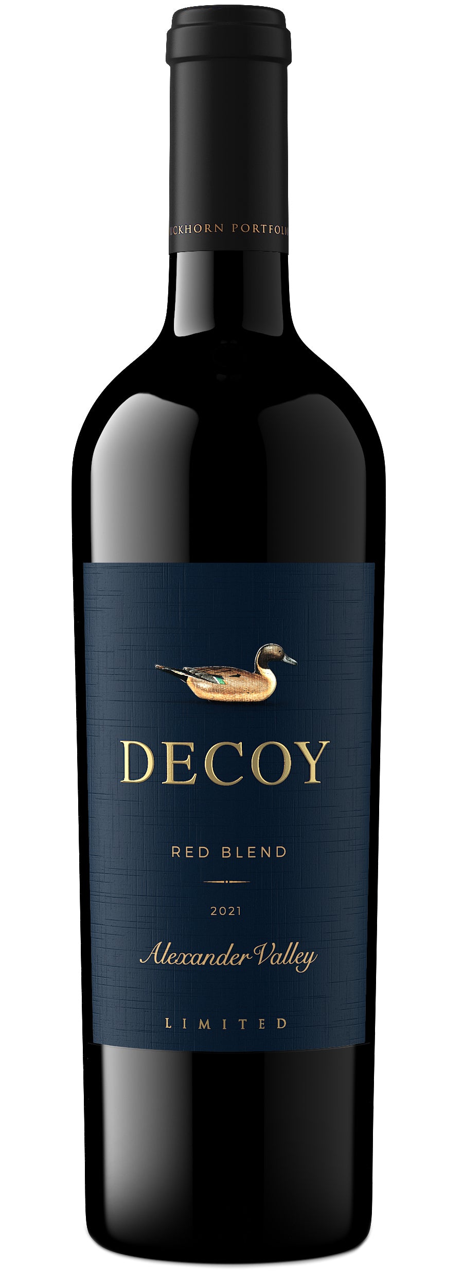 Decoy Limited Alexander Valley Red 2021 Front Bottle Shot