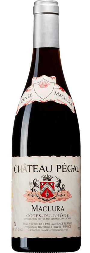 Chateau Pegau Cuvee Maclura 2020  Front Bottle Shot