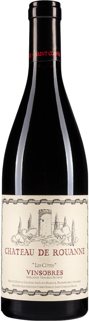 Chateau de Rouanne Les Cotes Vinsobres 2019  Front Bottle Shot