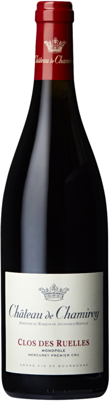 Chateau de Chamirey Mercurey Clos des Ruelles Premier Cru Rouge Monopole 2020 Front Bottle Shot