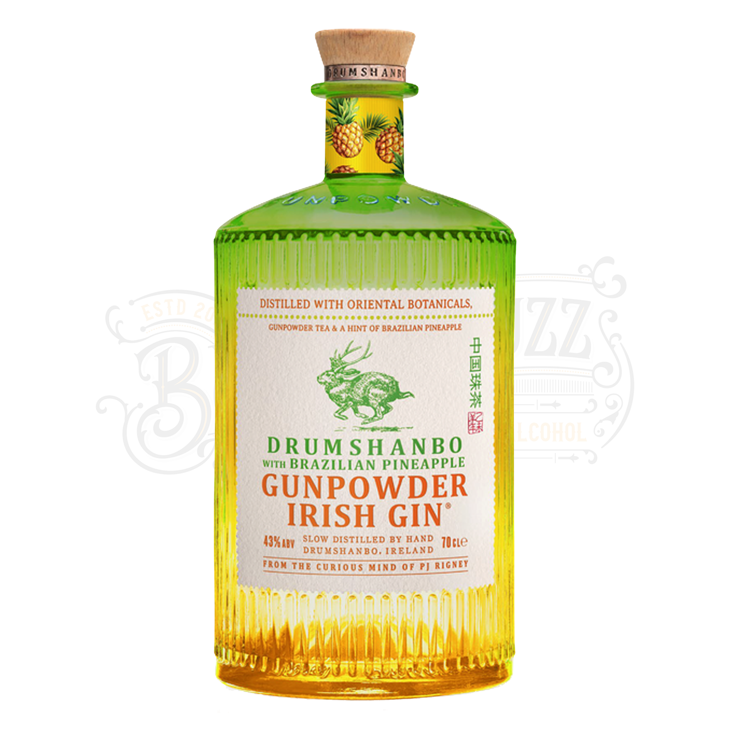 Drumshanbo Gunpowder Brazilian Pineapple Gin 700 ml