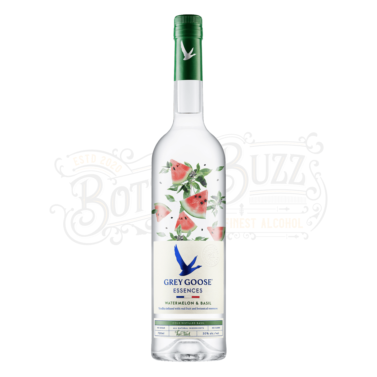 Grey Goose Watermelon & Basil Flavored Vodka Essences