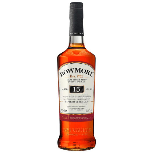 Bowmore 15 Year Old Single Malt Scotch Whisky