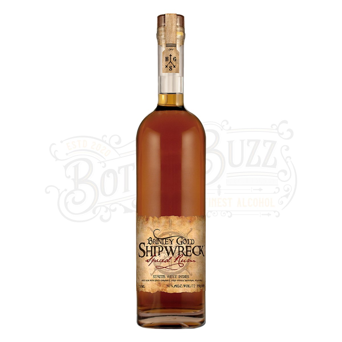 Brinley Gold Shipwreck Spiced Rum