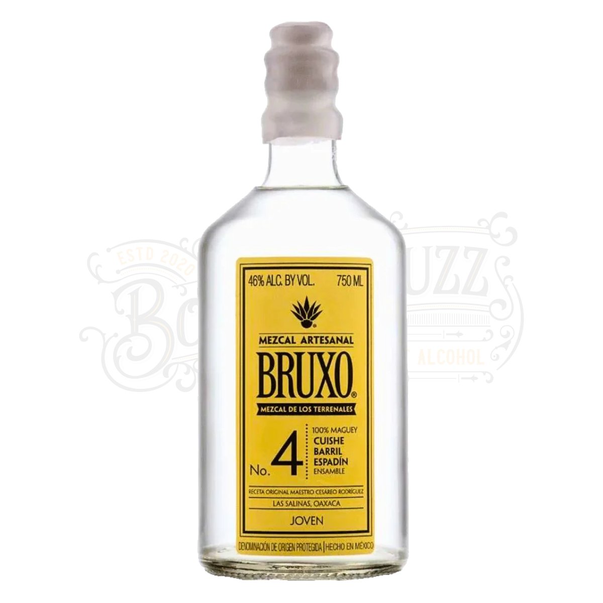 Bruxo No.4 Espadin Barril Cuishe Mezcal Joven