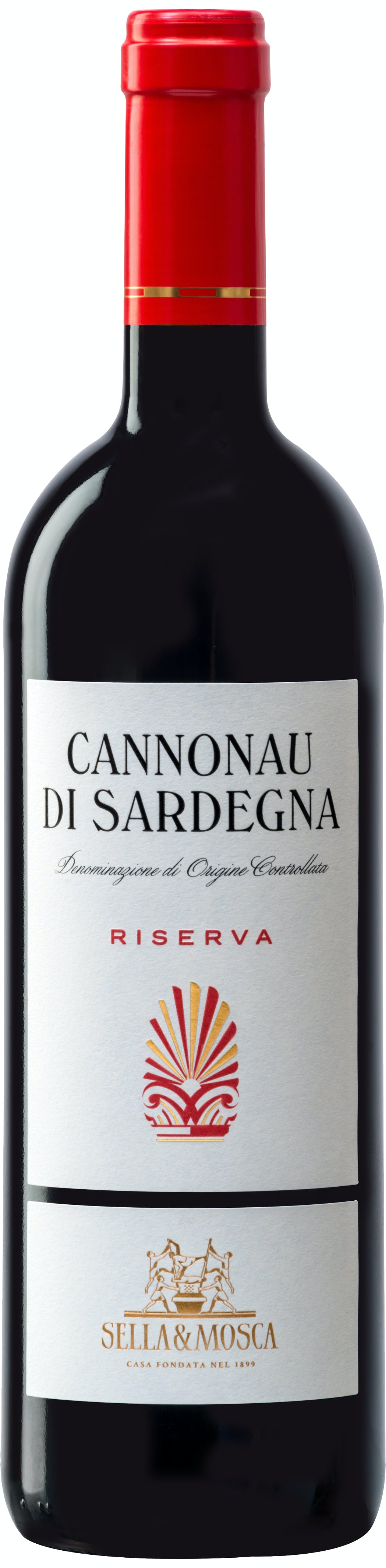Sella & Mosca Cannonau di Sardegna Riserva 2021 Front Bottle Shot