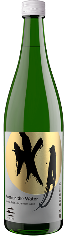 Fukucho Moon on the Water Junmai Ginjo Sake (720ML) Front Bottle Shot