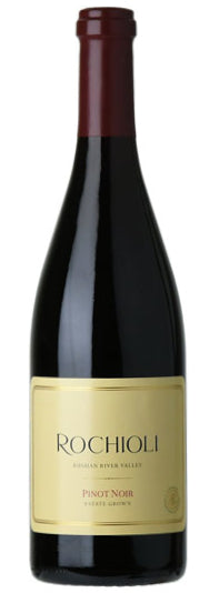 Rochioli Estate Pinot Noir 2022 Front Bottle Shot