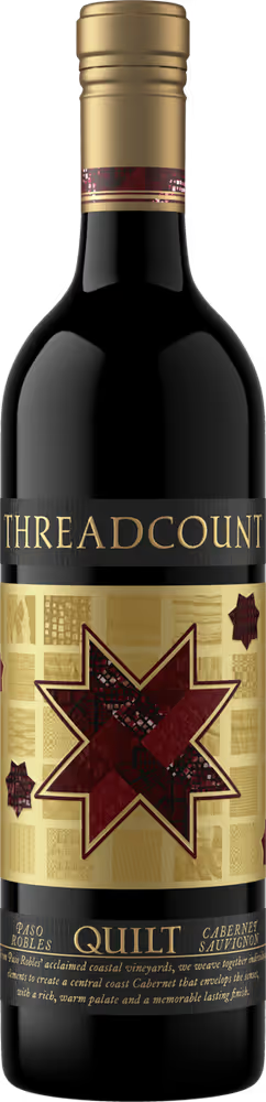 Quilt Threadcount Cabernet Sauvignon 2022 Front Bottle Shot
