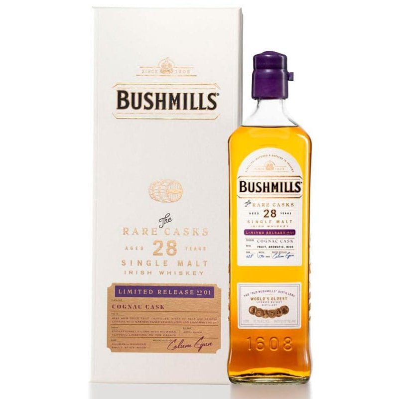 Bushmills The Rare Casks 28 Year Limited Release No1 Irish Whisky 750ml