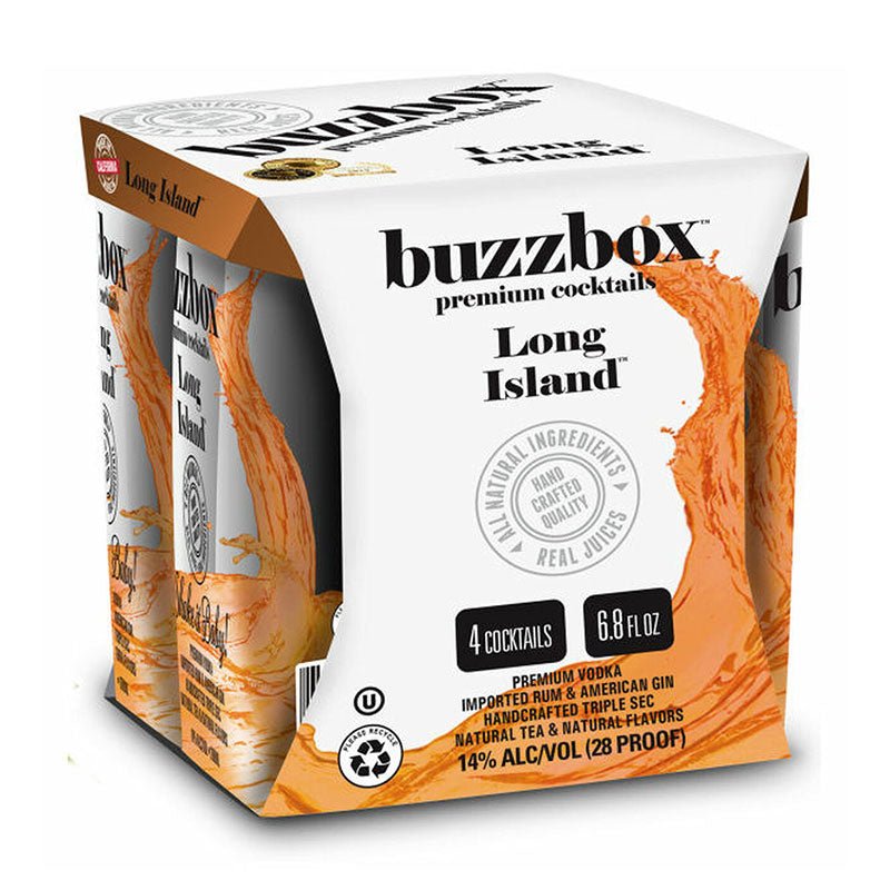 Buzzbox Long Island Cocktails 4/200ml