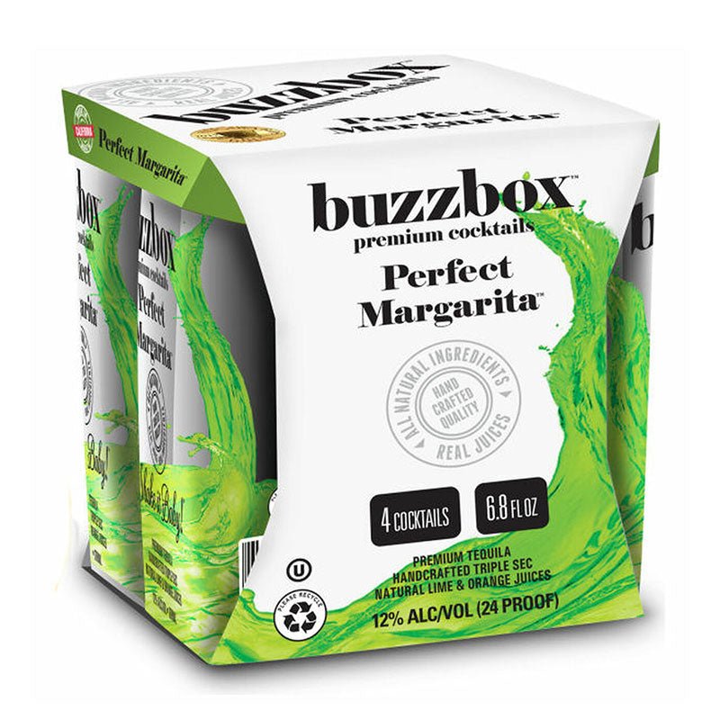 Buzzbox Perfect Margarita Cocktails 4/200ml