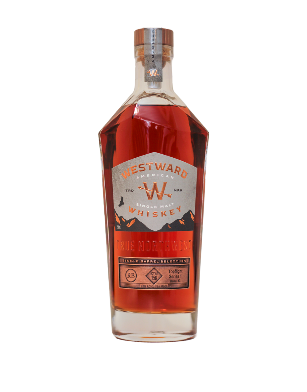 WESTWARD AMERICAN SINGLE MALT SWITCHBACK BARREL S1B17 750 ML