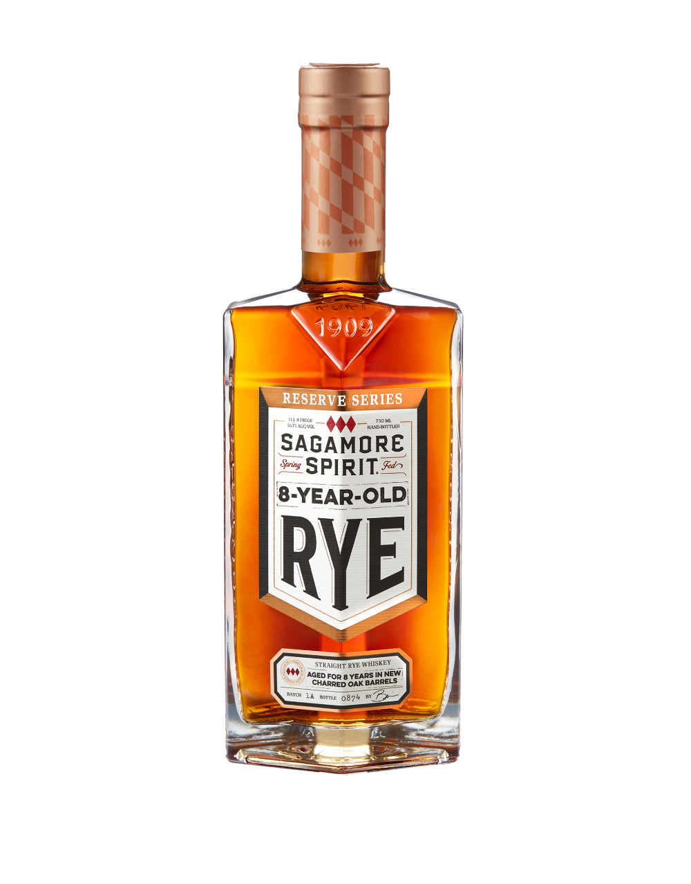 SAGAMORE SPIRIT 8-YEAR OLD RYE WHISKEY 750 ML