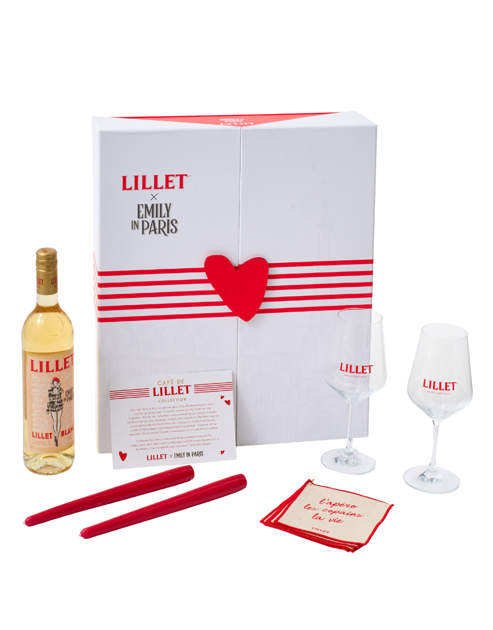 LILLET X EMILY IN PARIS: CAFÉ DE LILLET COLLECTION 750 ML