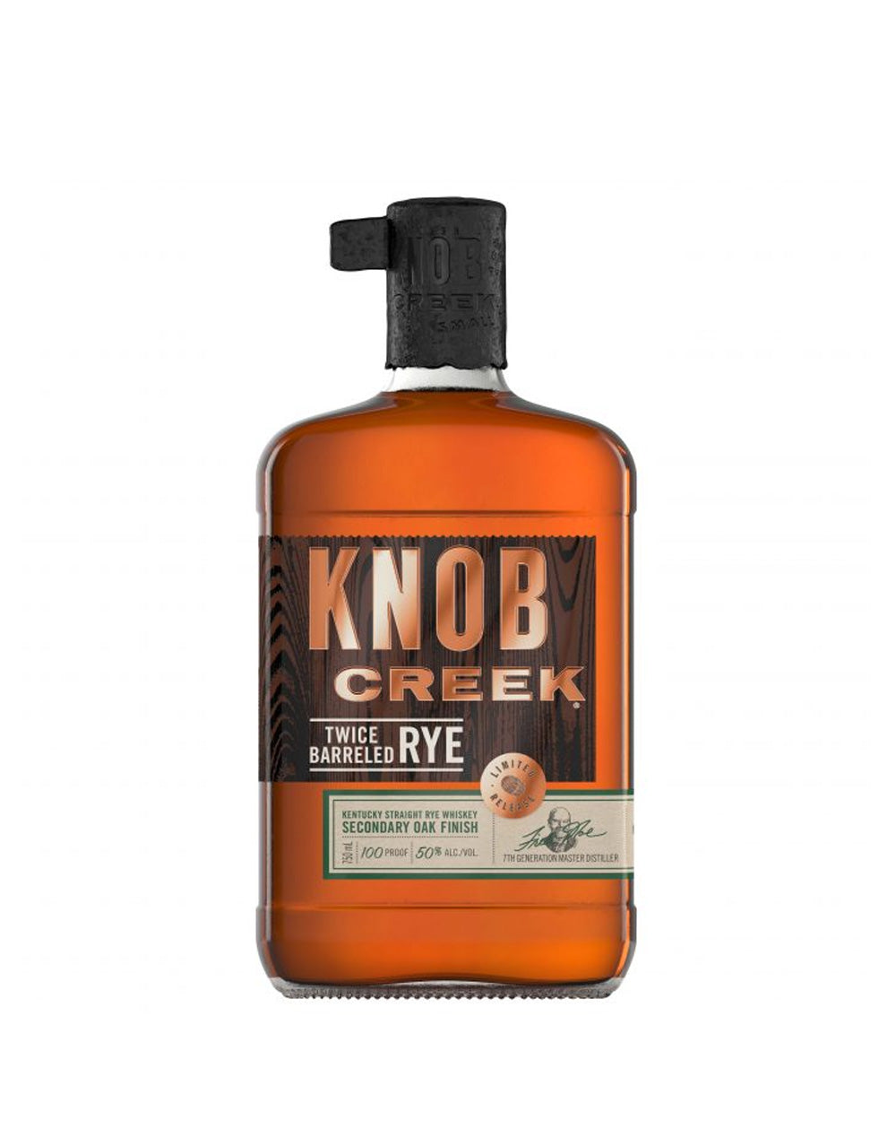 KNOB CREEK TWICE BARRELED RYE 750 ML