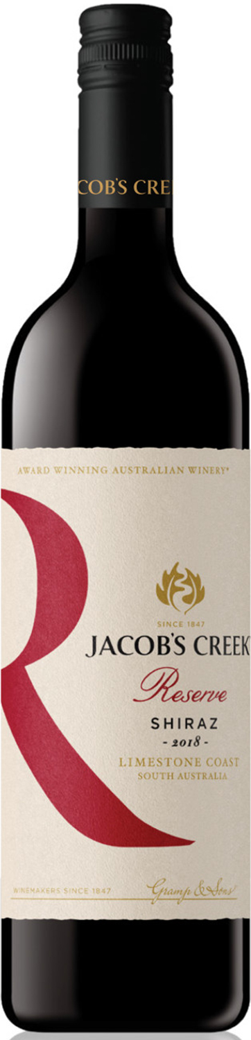 JACOB'S CREEK RESERVE SHIRAZ RED WINE 750 ML
