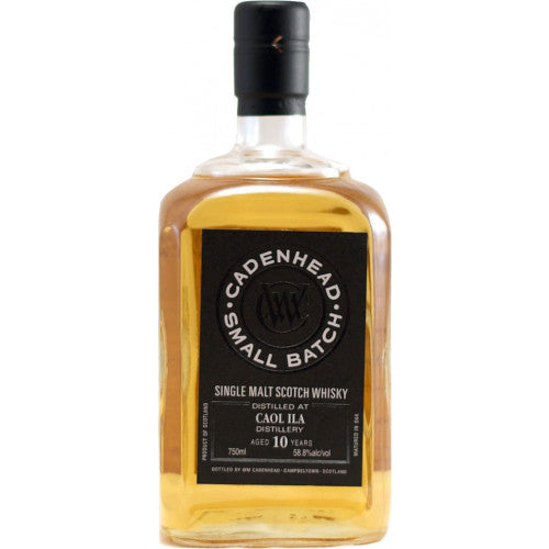 Caol Ila 10 Year Old Single Malt Scotch Whisky (Cadenhead Bottling)