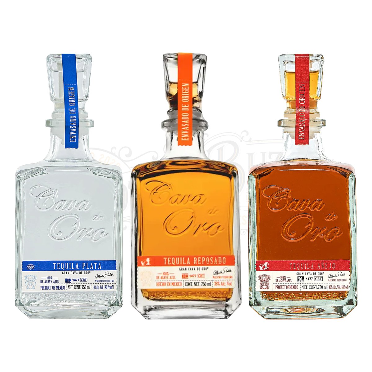 Cava de Oro Plata, Reposado & Añejo Collection