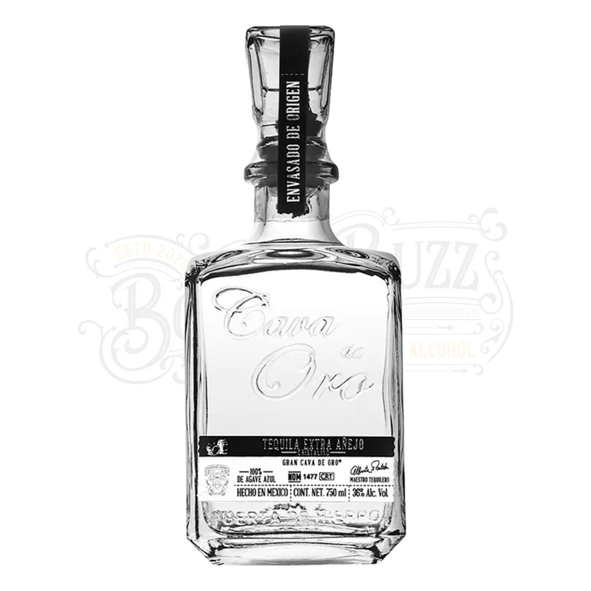Cava De Oro Cristalino Extra Añejo Tequila