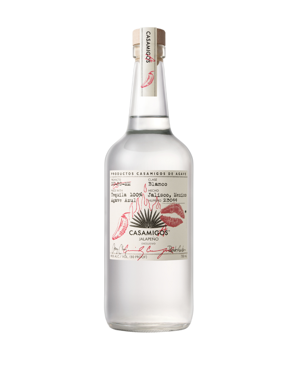CASAMIGAS JALAPEÑO TEQUILA 750 ML
