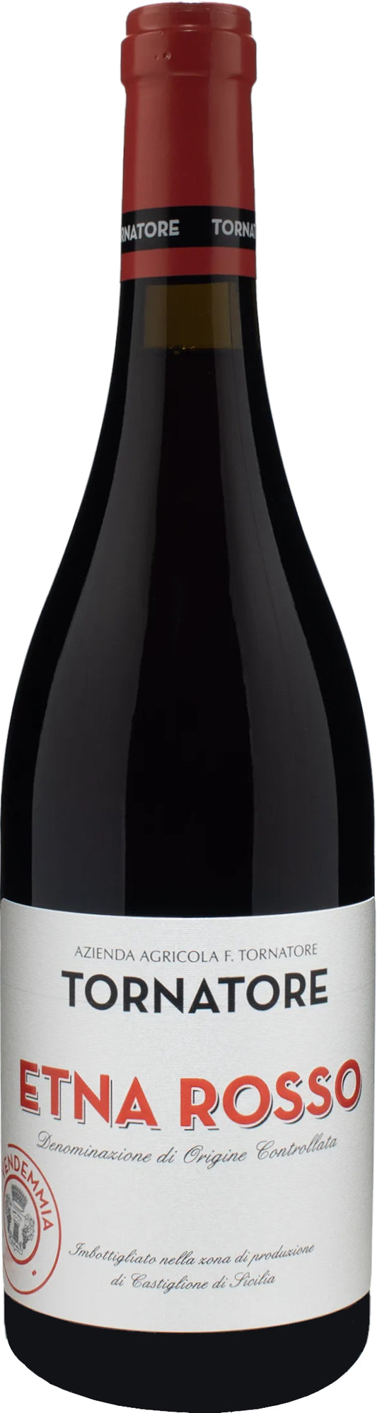 Tornatore Etna Rosso 2021  Front Bottle Shot