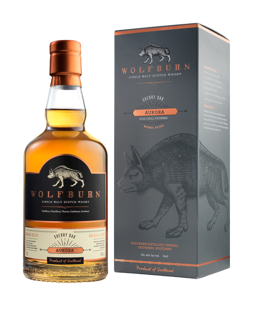 WOLFBURN AURORA SCOTCH WHISKY 750 ML