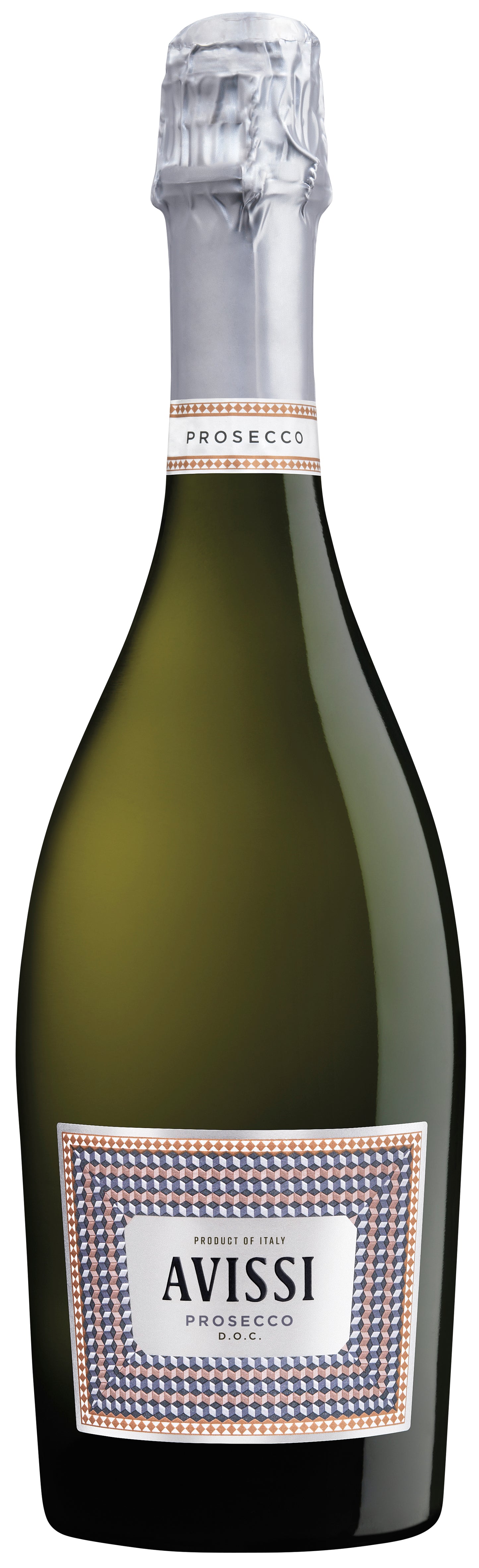 Avissi Prosecco Front Bottle Shot
