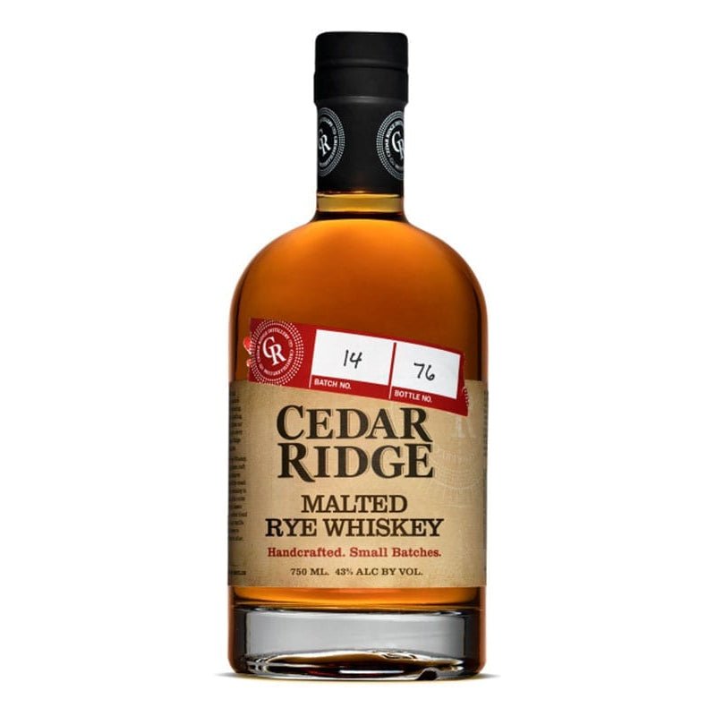 Cedar Ridge Rye Whiskey 750ml