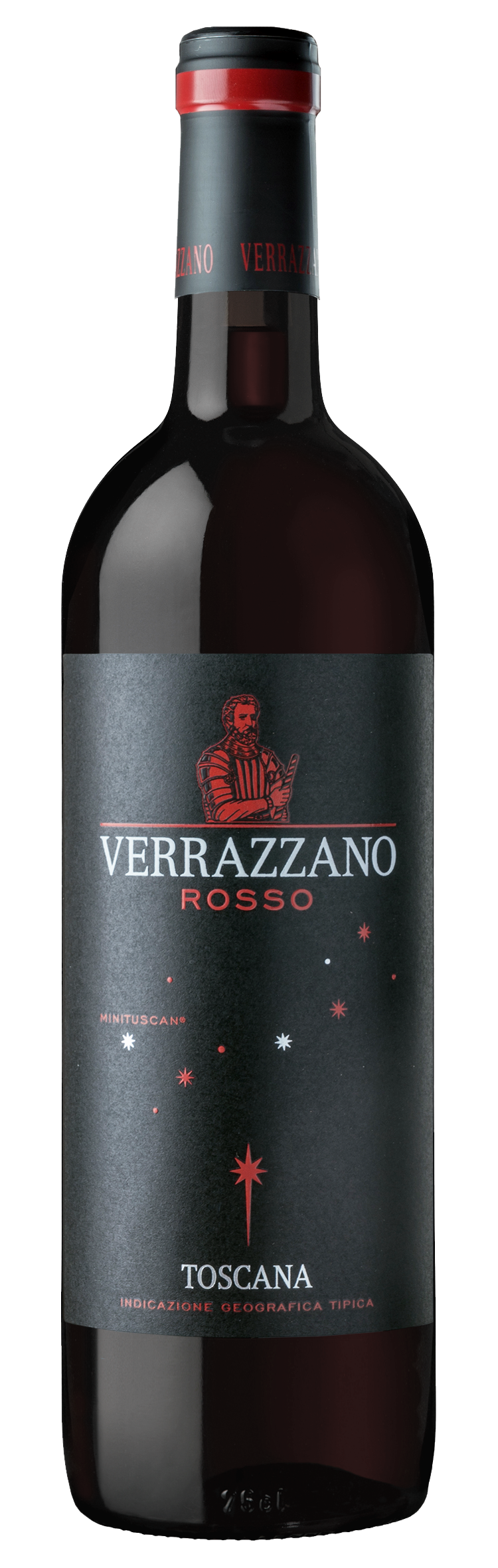 Castello di Verrazzano Rosso 2019 Front Bottle Shot