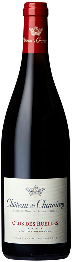 Chateau de Chamirey Mercurey Clos des Ruelles Premier Cru Rouge Monopole 2018 Front Bottle Shot