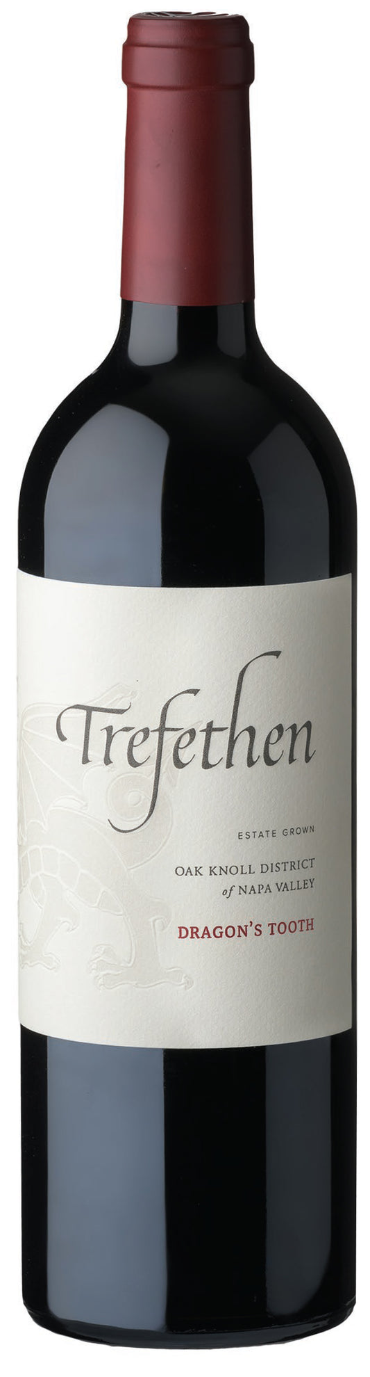 Trefethen Dragon's Tooth Red Blend 2021  Front Bottle Shot