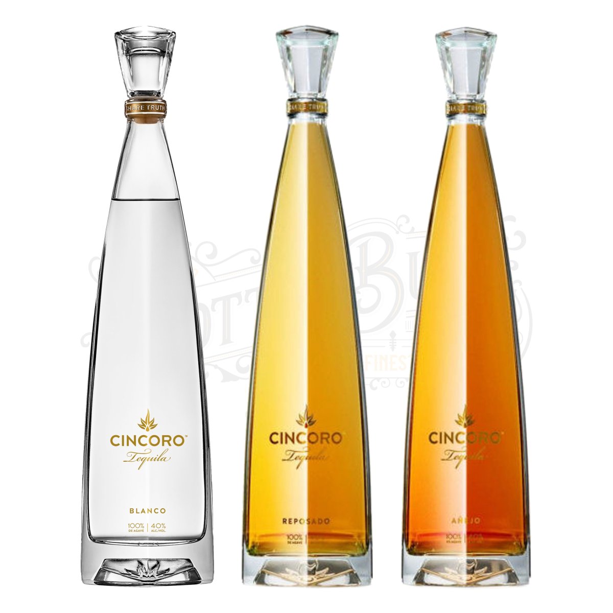 Cincoro Blanco, Reposado, Añejo Bundle